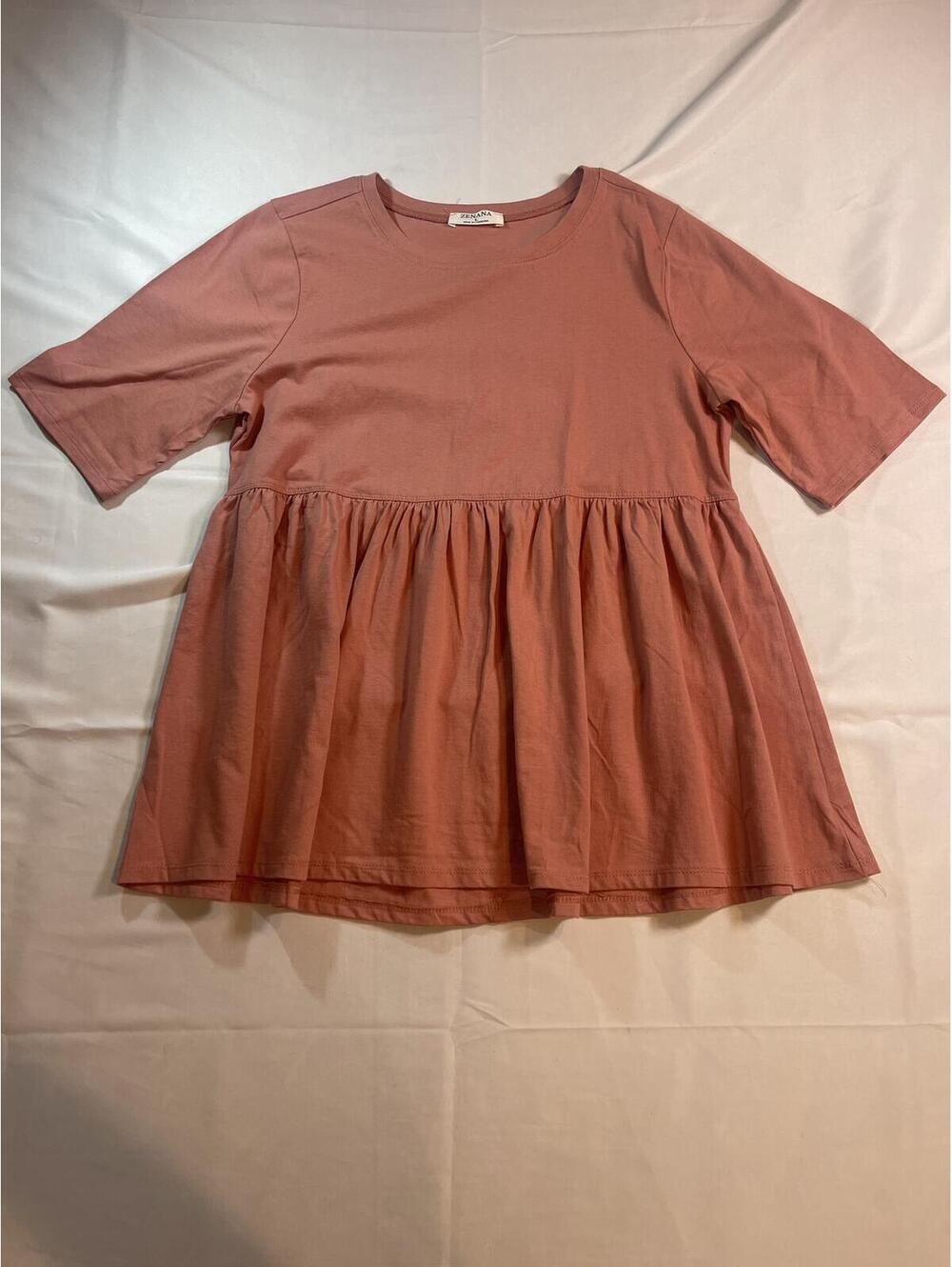 Zenana Babydoll Tunic Size L